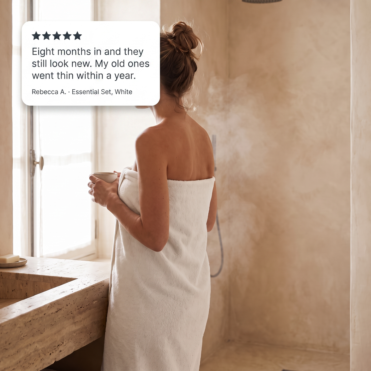 Customer review: Eight months in and they still look new