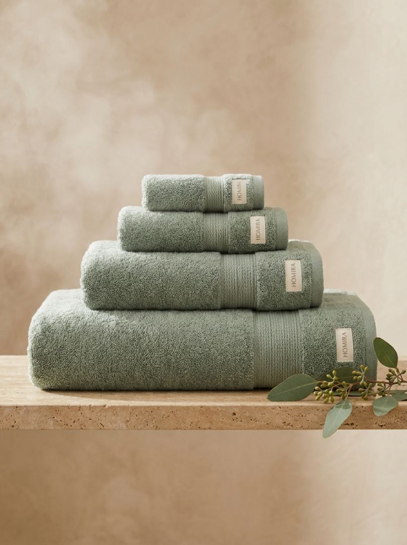 Washcloths in Sage